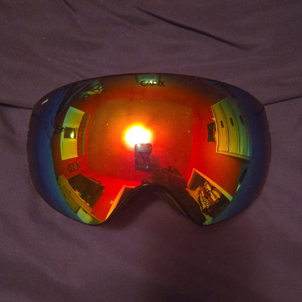 Capix Ski Goggles with Rainbow Lens